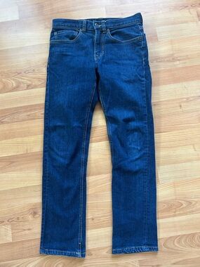 Prana Men’s Classic Straight-Leg Jeans - Dark Blue